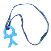 Chewbuddy Stickman Blue, oral care, for disabled children.